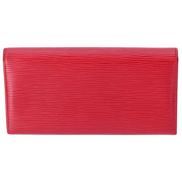 Louis Vuitton Sarah Epi Long Wallet M60316 Carmine Epi Leather - Picture 2 of 6